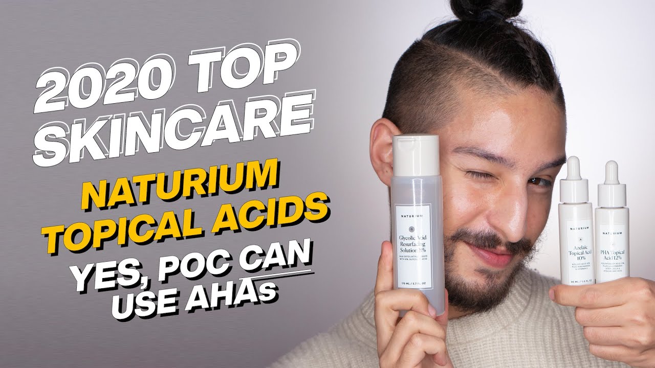 The BEST Skincare of 2020: The Naturium Topical Acids