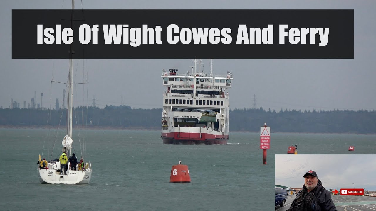 Isle Of Wight  Cowes and trip on the ferry