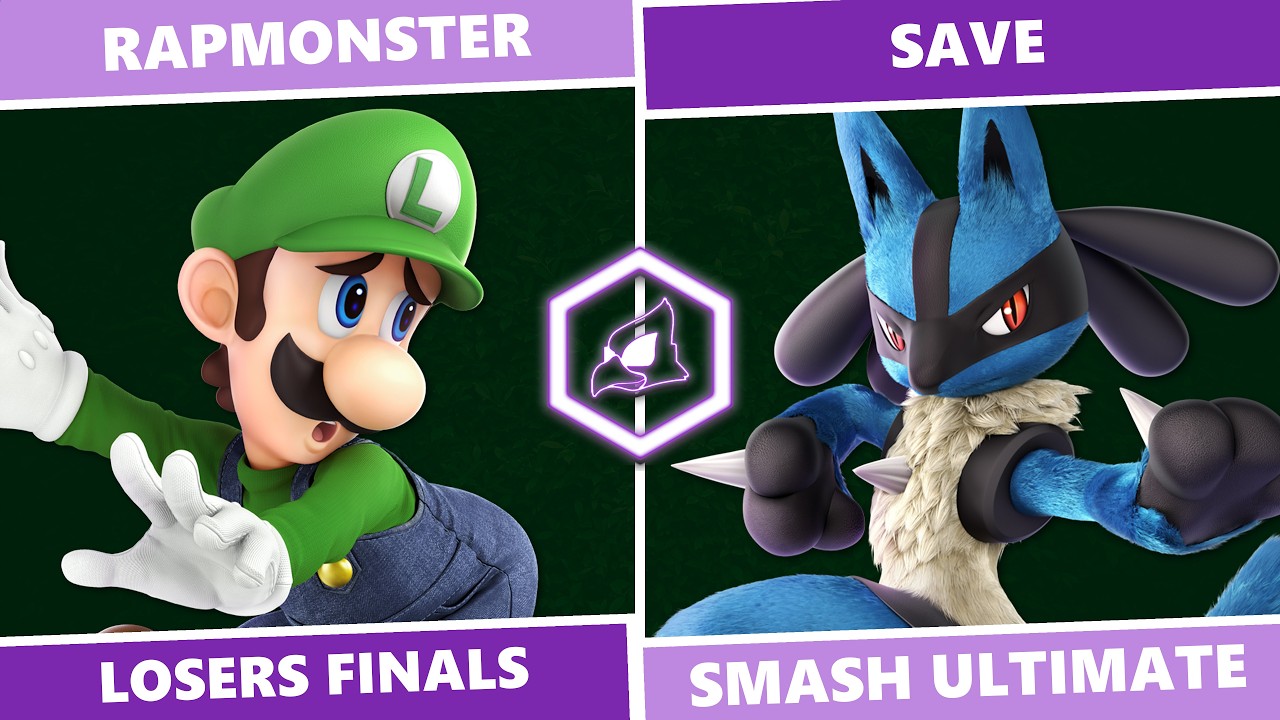 Cooped Up 26: Losers Finals - RapMonster (Luigi) Vs. Save (Lucario, Pyra/Mythra, Wolf) SSBU
