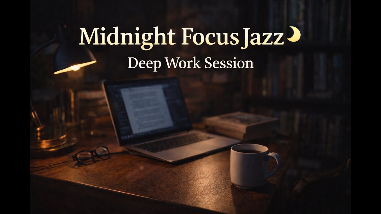 Quiet Midnight Jazz 🌙 | Piano for Deep Focus