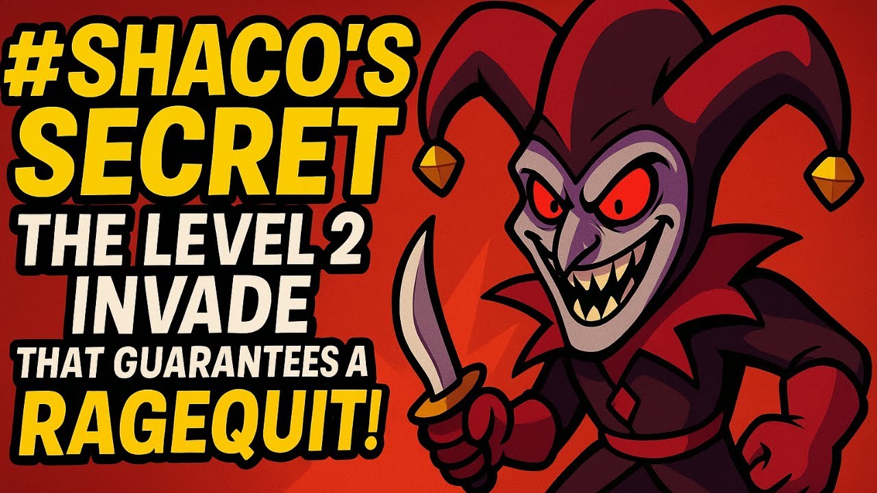SHACO’S SECRET: The Level 2 Invade That Guarantees a RAGEQUIT! 😈