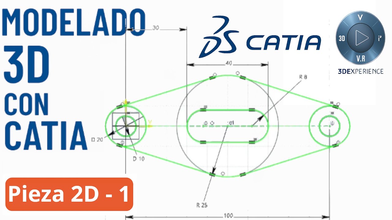 Croquis 2D en CATIA 3DEXPERIENCE: Ejercicio de Práctica