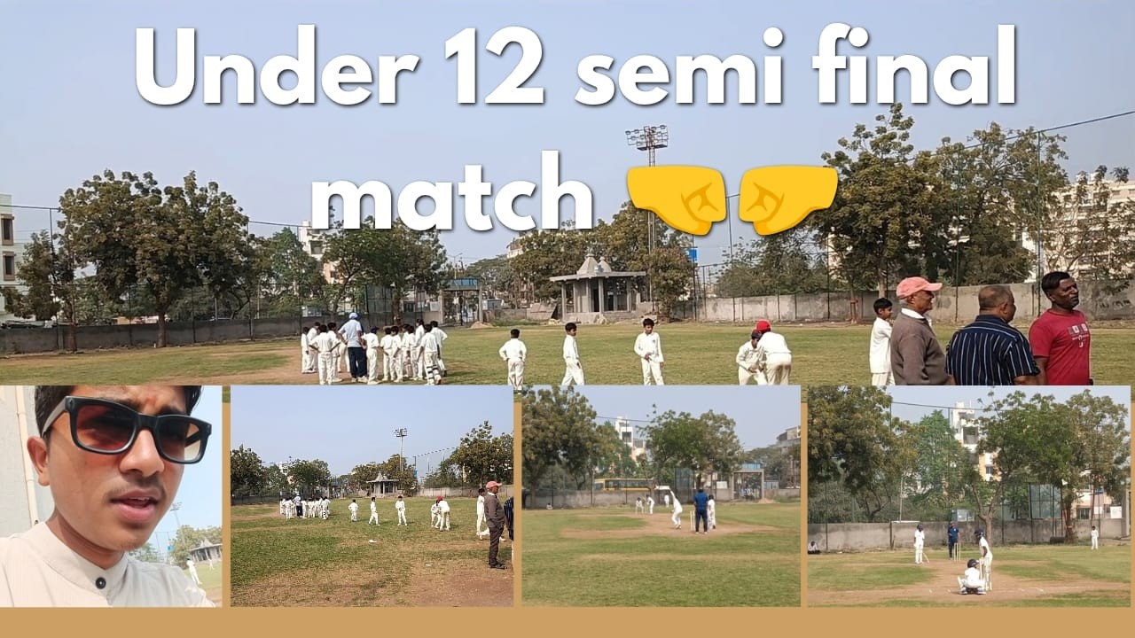#under 12 semi final match #vivekchauhan