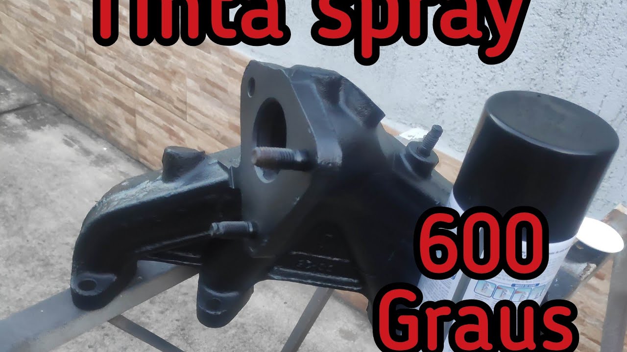 Com pintar com spray alta temperatura segredo que ninguém conta.