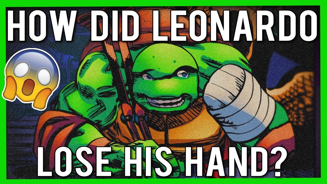 Как Леонардо из Черепашек-ниндзя отрубили руку! (Моменты из комиксов)