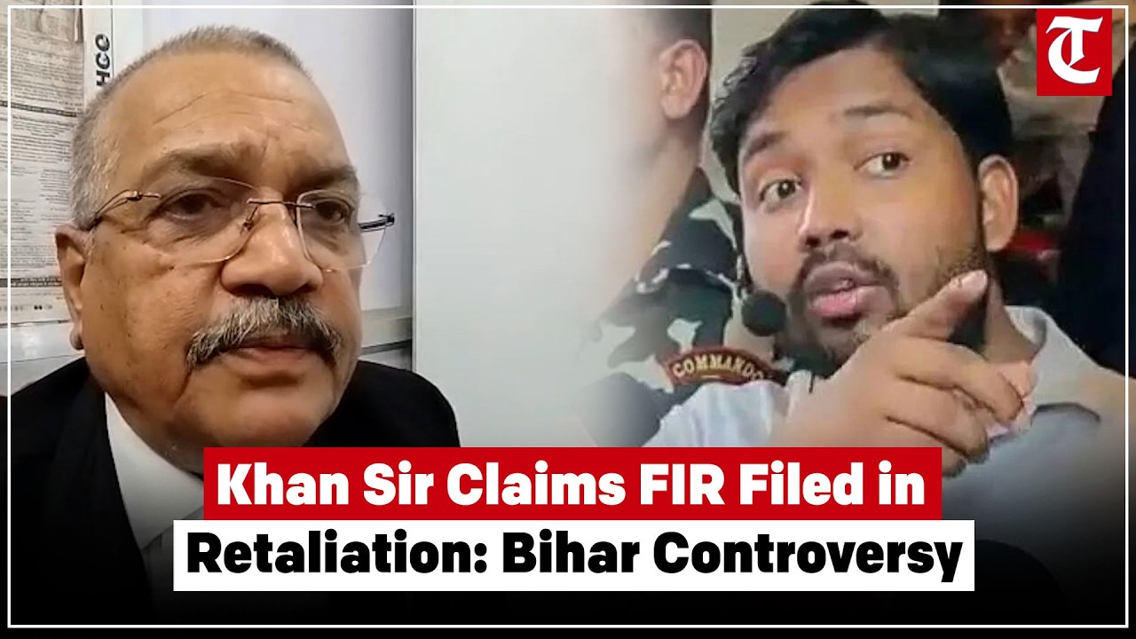 Khan Sir lawyer Arvind Kumar Mavvar claims FIR filed in retaliation, Bihar Patna controversy News