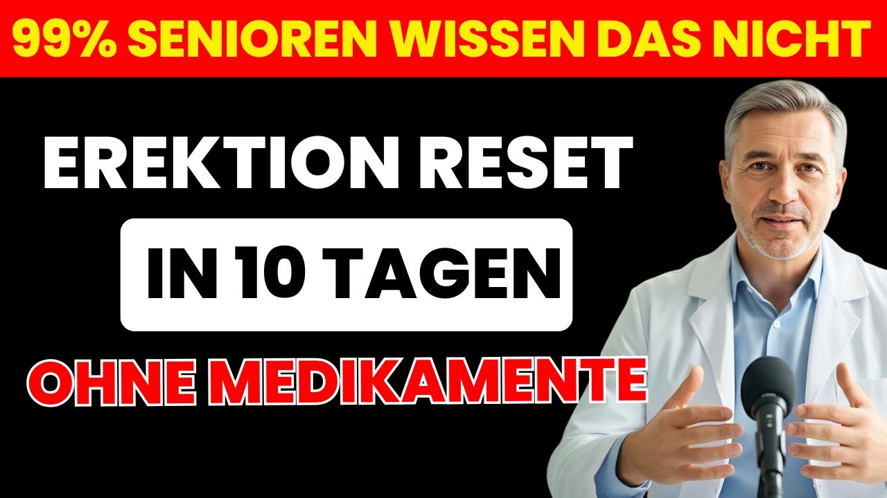 Erektionsprobleme ab 50? Diese 2 Übungen wirken besser als Pillen | Senioren Gesundheit