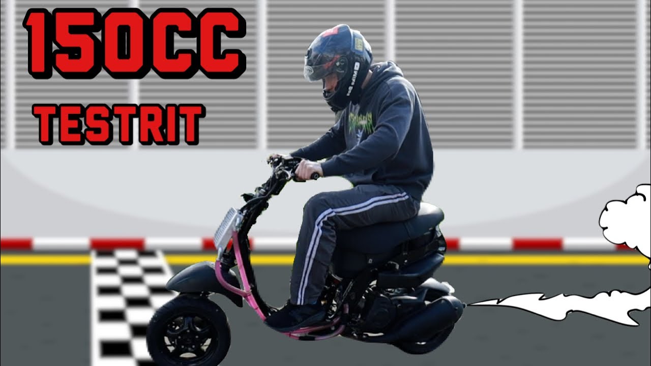 💨180cc PROJECT | EERSTE TESTRIT 150cc BLOK #190