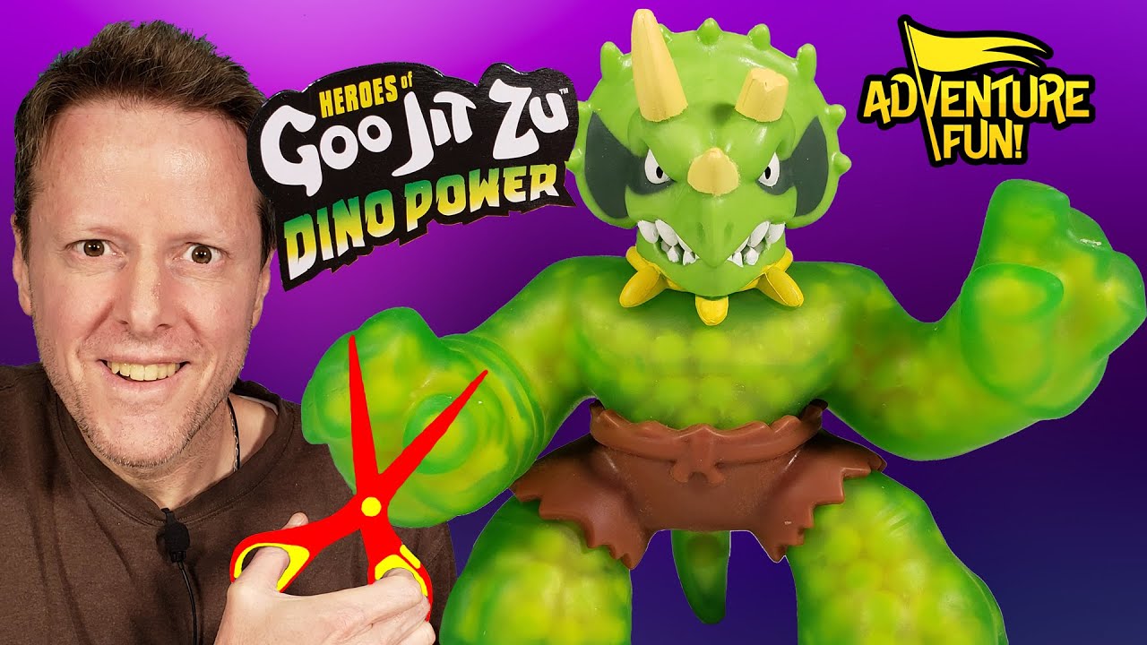 What’s Inside 12 Heroes of Goo Jit Zu including Ultra Rare “Braxor” Adventure Fun Toy review by Dad!