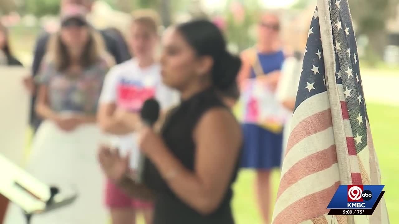 Olathe vigil calls for changes to Trump administration's immigration crackdown