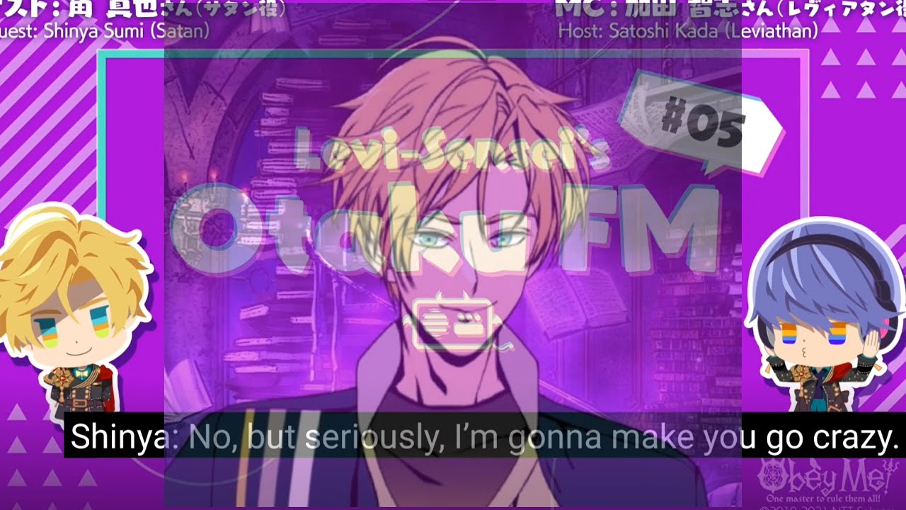 obey me! otaku fm episode 5 but it is only 3 minutes long