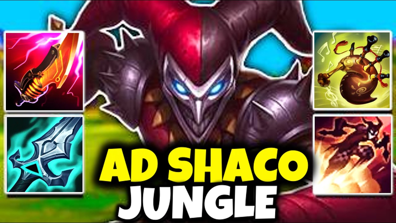 THIS KOREAN SHACO BUILD IS SO BROKEN! AD SHACO IS OFFICIALLY META!