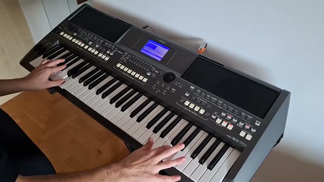 Haddaway - What Is Love YAMAHA PSR s670 keyboard cover