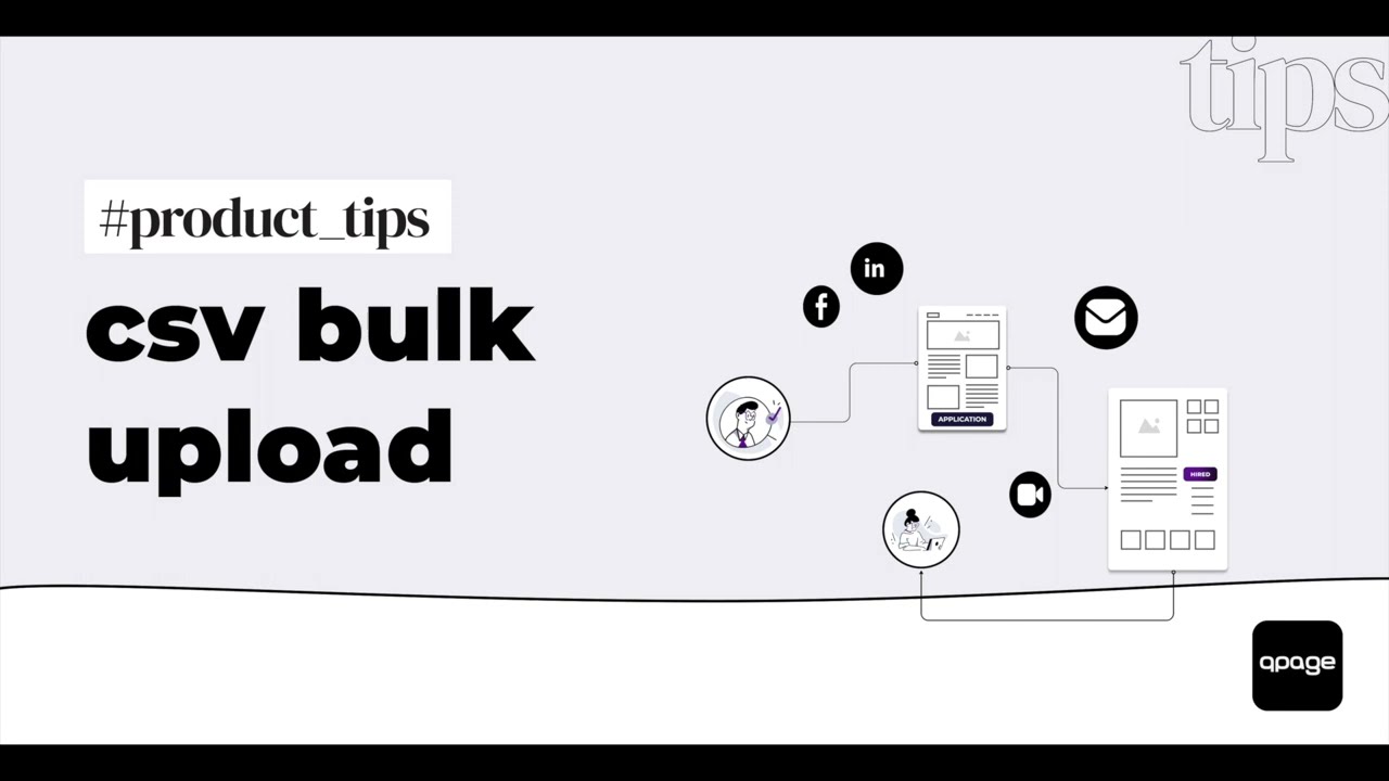 How to add contacts using CSV bulk upload?