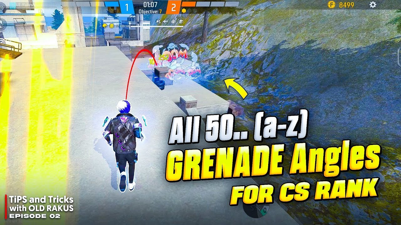 All A-Z grenade angles for cs rank - Old Rakus tips & tricks Ep-2