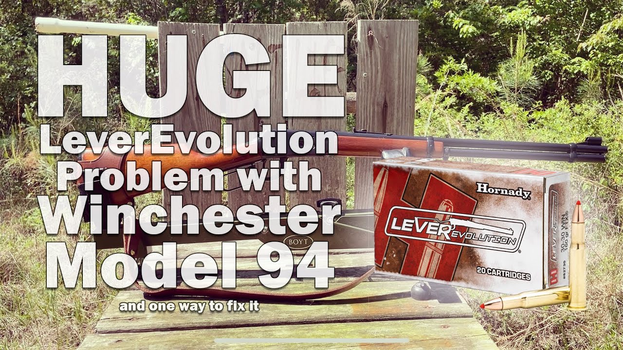 This Winchester Model 94 Doesn't Like LeverEvolution