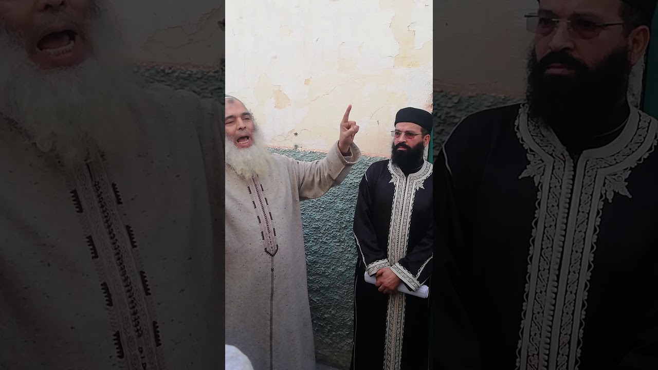 كلمة الشيخ أبوا النعيم من أمام بيت الشيخ الراحل محمد الأمين بوخبزة رحمة الله عليه