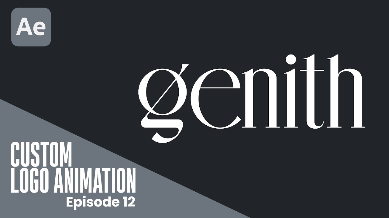 Custom Logo Animation | Episode 12 | Advanced Series | After Effects Tutorial