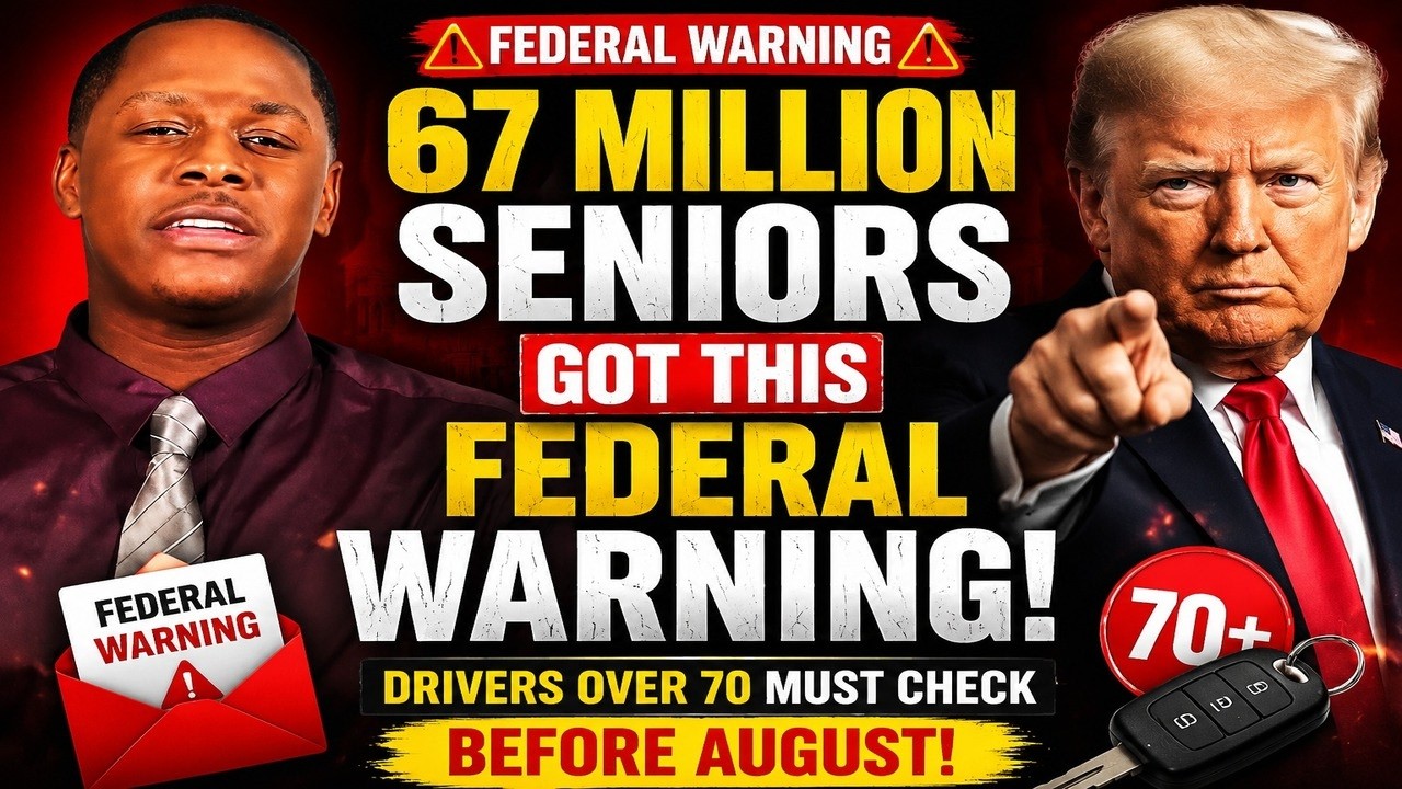 67 Million Seniors Got This Federal Warning &mdash; Drivers Over 70 Must Check Before August