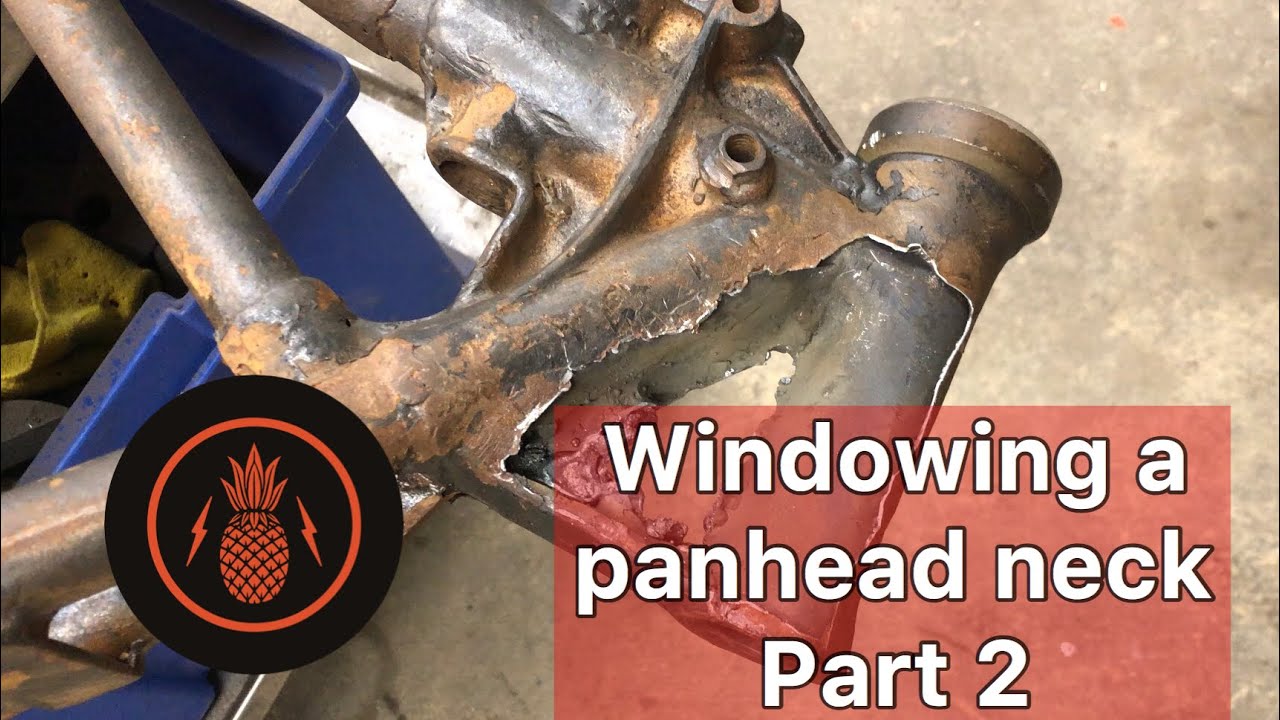 Windowing a panhead neck - Part 2