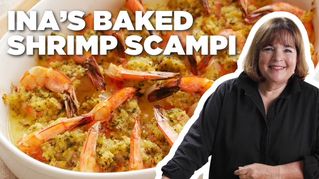 Ina Garten's Baked Shrimp Scampi 🍤 | Barefoot Contessa | Food Network