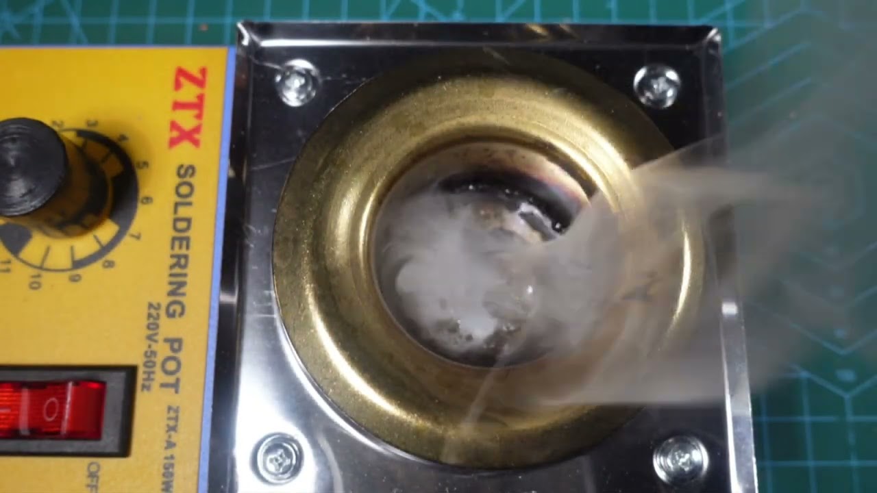 焊锡熔化过程#arduino #arduinoproject #电力 #asmr #diy #材料科學 #automobile #battery #experiment #电子制作 #