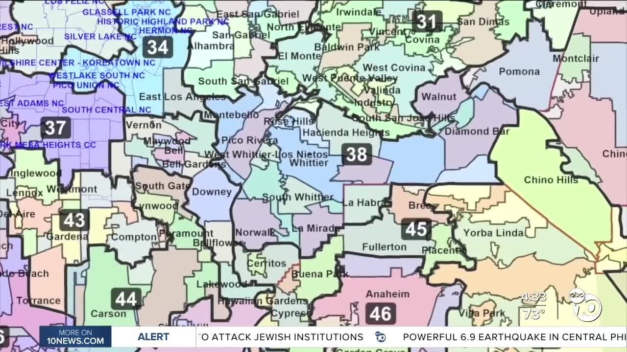 History of redistricting in California
