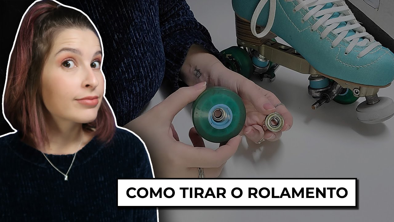 COMO TIRAR O Rolamento DO PATINS, saca rolamento | Camilla Guerra