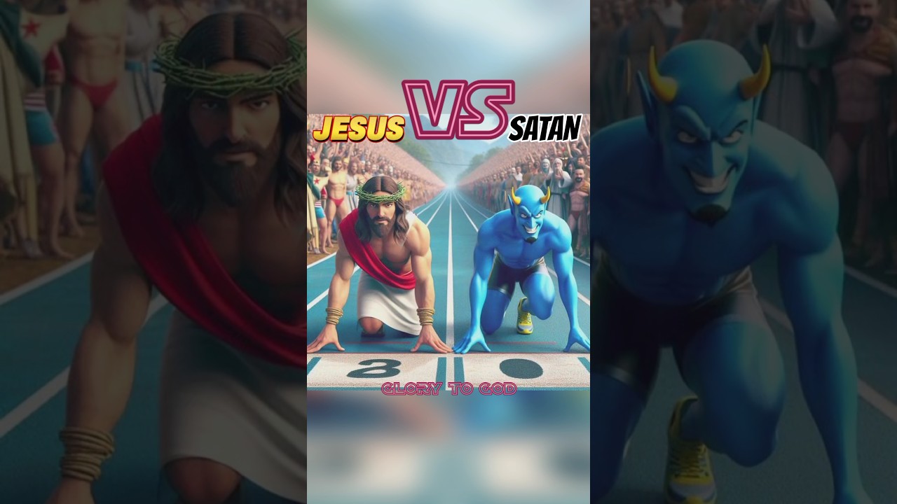 Jesus vs Satan☠ come follow me bible stories bible animation