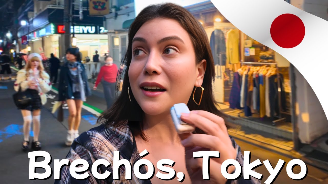 Explorando Brechos no meu bairro em TOKYO, KOENJI