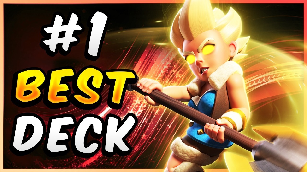 BEST HERO VALKYRIE DECK in CLASH ROYALE 🏆