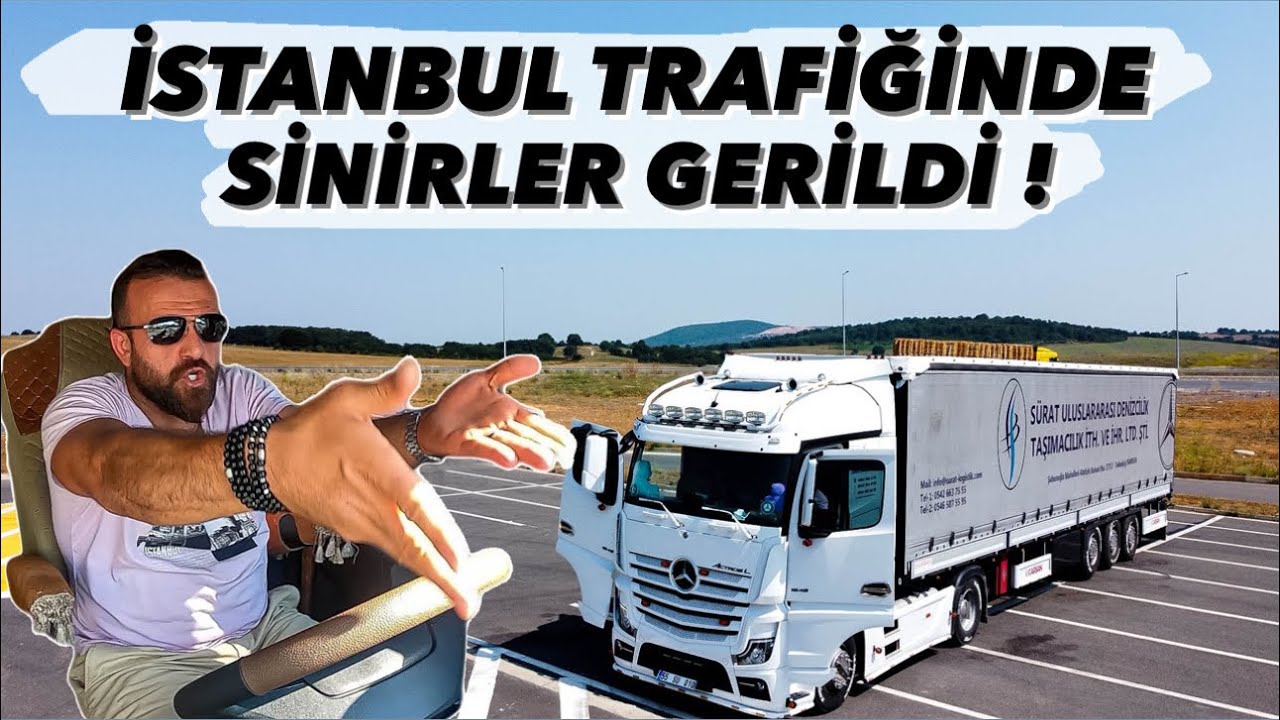 TIR NASIL MOTOR YER ! / TRAFİK BENİ İSYAN ETTİRDİ / ESKİŞEHİR-SİLİVRİ SEFERİ…!