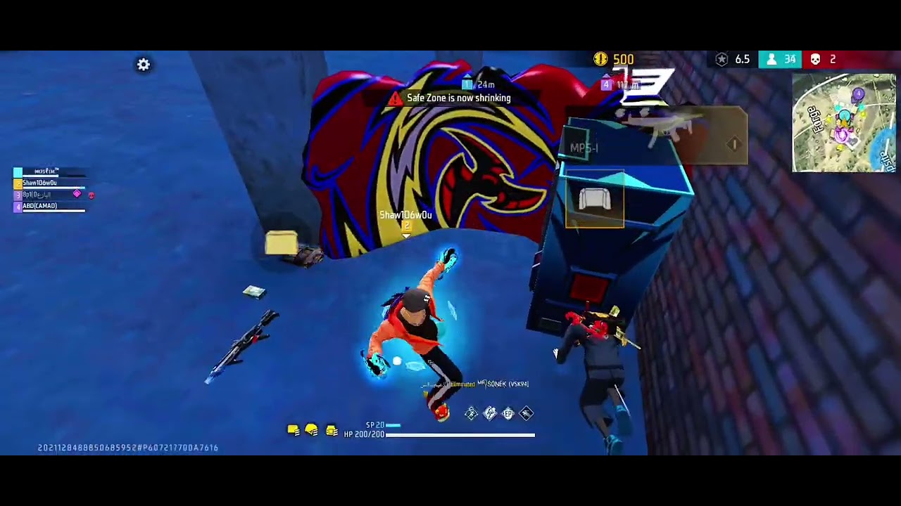 Free Fire Gameplay - King of the Map 👑