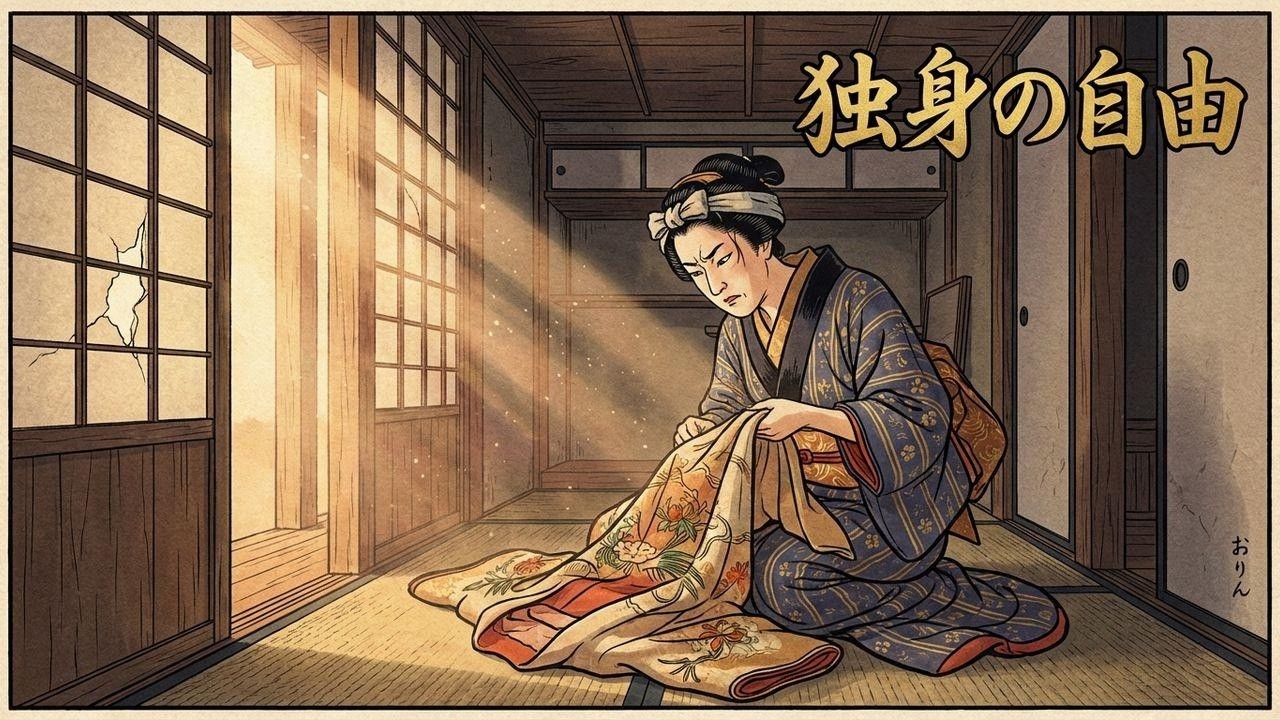 江戸の独身女性、衝撃の自由！結婚を拒んで手にした「自立」の真実