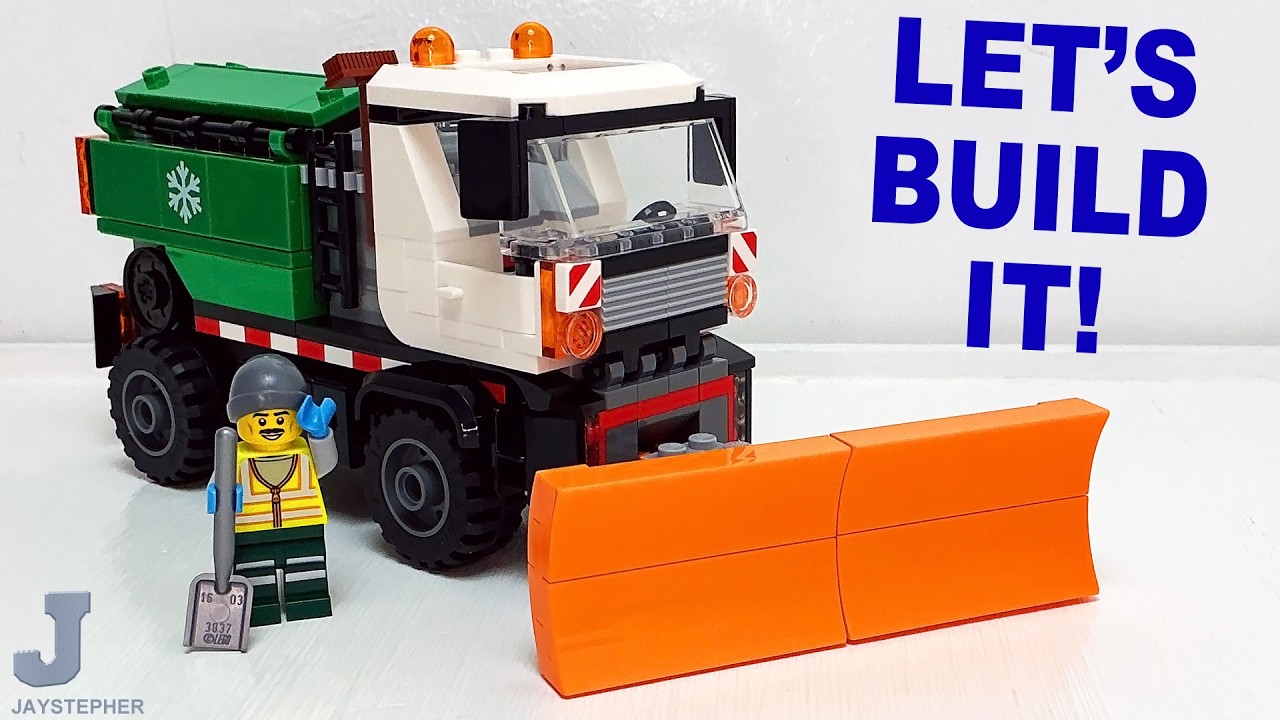 LEGO City 2026 Snowplow Build 60490 Unboxing, Build, & Review