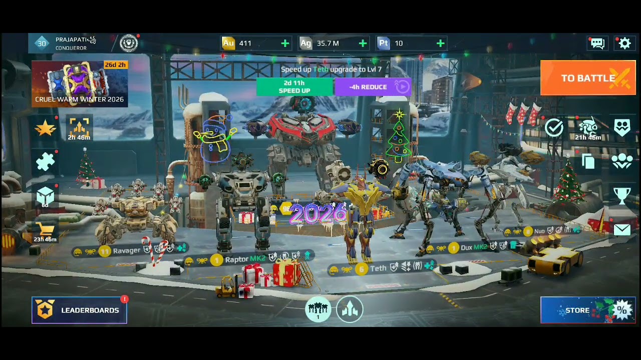 GAME OVER! New Robot Ammit & Ultimate Leo Confirmed? 😱 War Robots 11.7 Leaks
