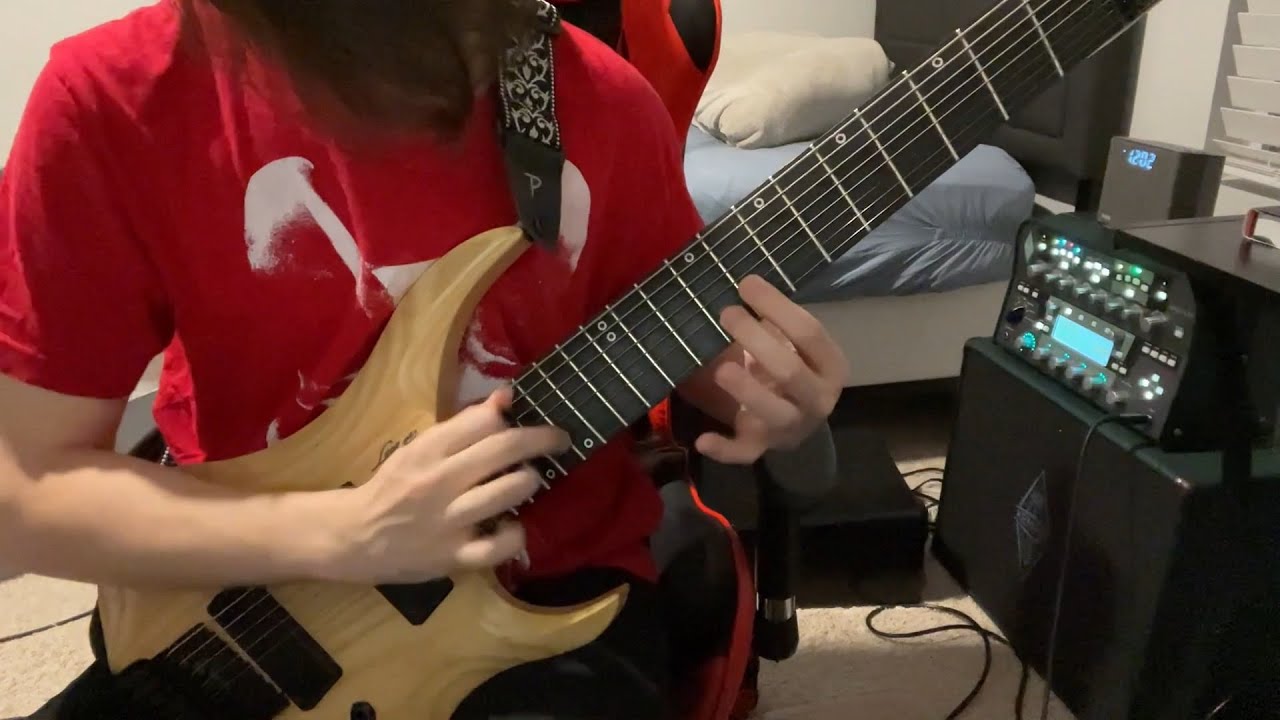 Rings of Saturn - Senseless Massacre - Full Guitar Cover