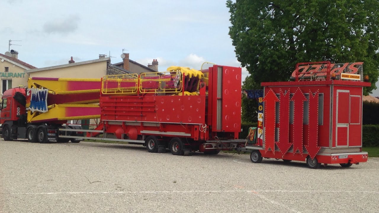 Les Convois de la Fête foraine de Ligny en Barrois 2019 [Partie 1]