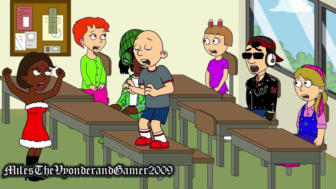 Classic Caillou Gets Held Back/Grounded