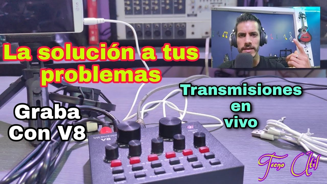 Micrófono de condensador V8 | análisis profundo y sus otros usos. 😱😱