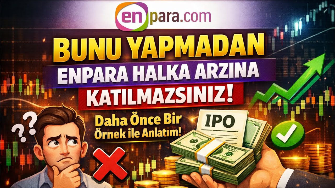BUNU YAPMADAN ENPARA HALKA ARZINA KATILMAZSINIZ DAHA &Ouml;NCE BİR &Ouml;RNEK İLE ANLATIM #enpra #halkaarz 
