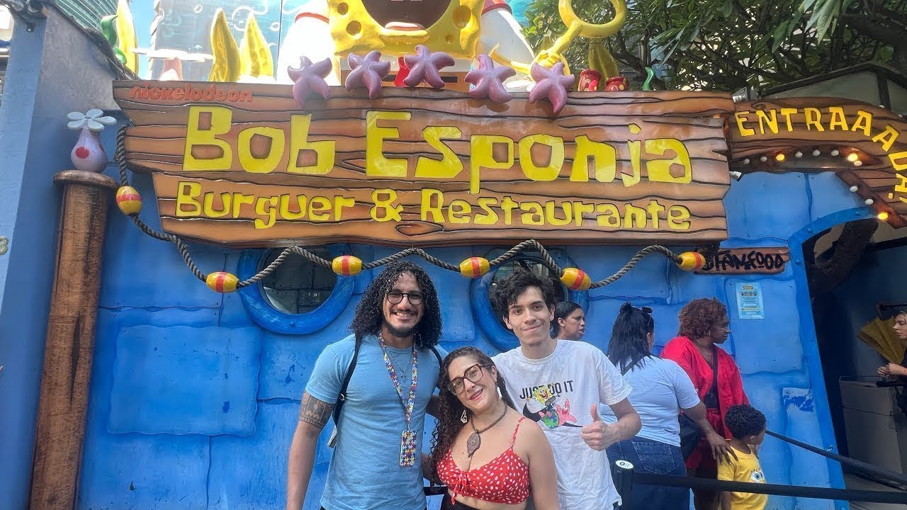 🔴 IRL: VIVENCIANDO O RESTAURANTE BOB ESPONJA | TEATRO PEÇA- ESSE TAL DE ROCK ‘N’ ROLL