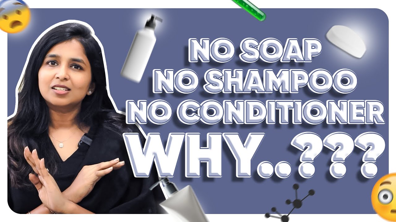 No soap, no shampoo, no conditioner...why??? #drsharmika #daisyhospital #tdaisy #nochemicals