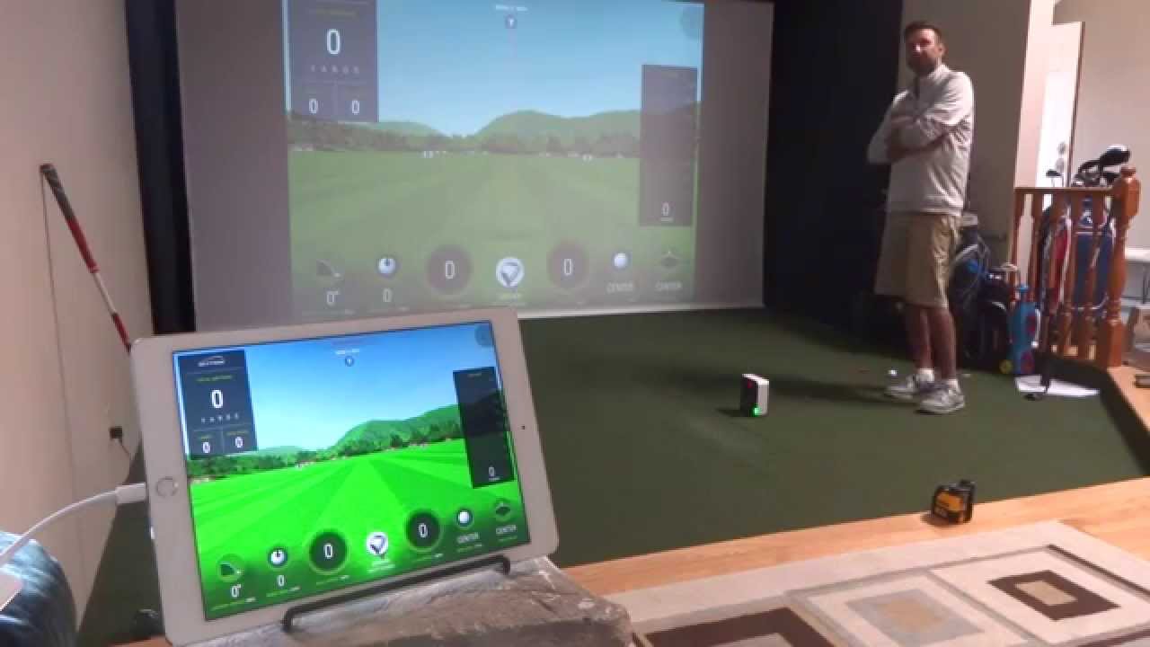 How to connect your SkyTrak to your Ipad and see the image on TV / Impact Screen