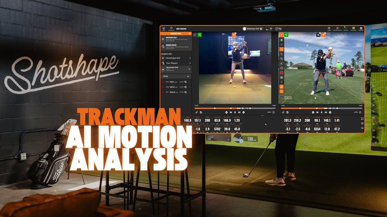 Trackman AI Motion Analysis How-To at Shotshape