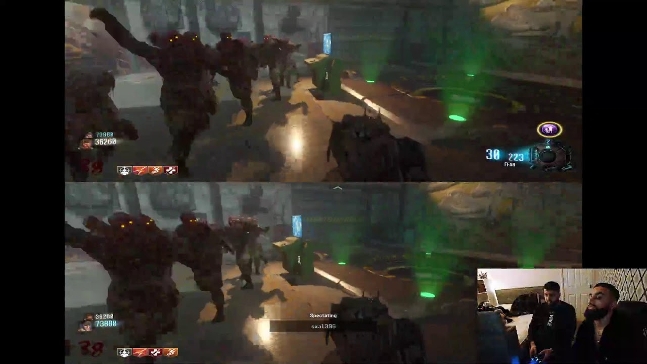 Zombies again with the boys! Ascension With the pre workout!