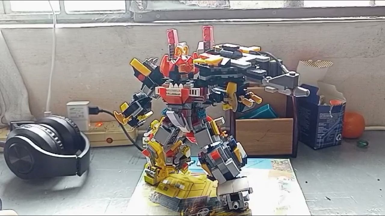 (Original) Lego Daizyujin/Dino Megazord Build Part 3