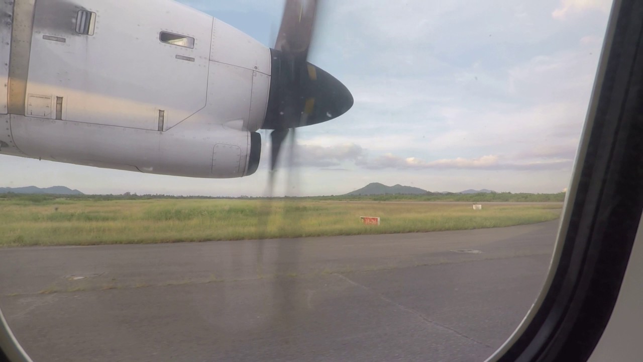 Airplane | Start at U- tapao | UTP | with ATR 72 uncut