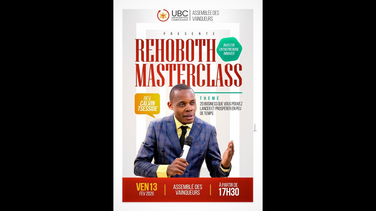 Rehoboth Masterclass : 20 business à lancer rapidement (conférence complète)