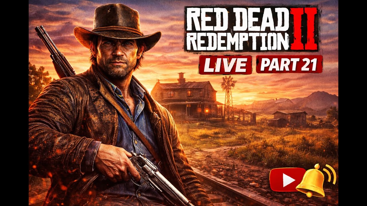 RDR 2 LIVE Gameplay – Part 21 | John Marston’s New Life Continues